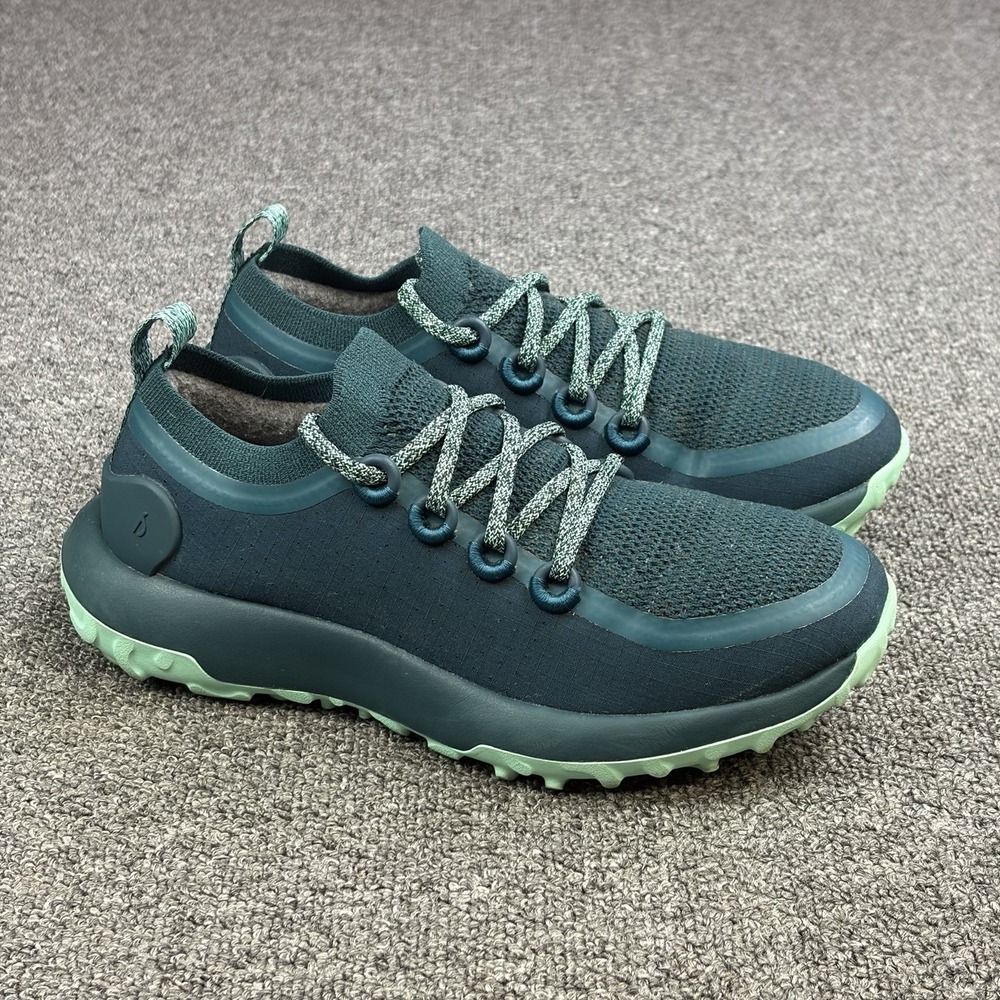 Allbirds Trail Runners SWT Women's Size 8 Deep Emerald Green Blue Running Shoes‎